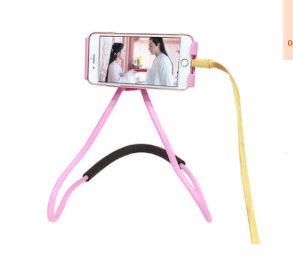 Compatible avec Apple, nouveau support pour téléphones portables flexibles suspendus masseurs de cou masseurs paresseux cou dentelle Xiaomi Smartphone support pour IPod