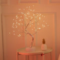 Christmas Decoration Night Light LED Pearl Tree Light Starry Touch Light