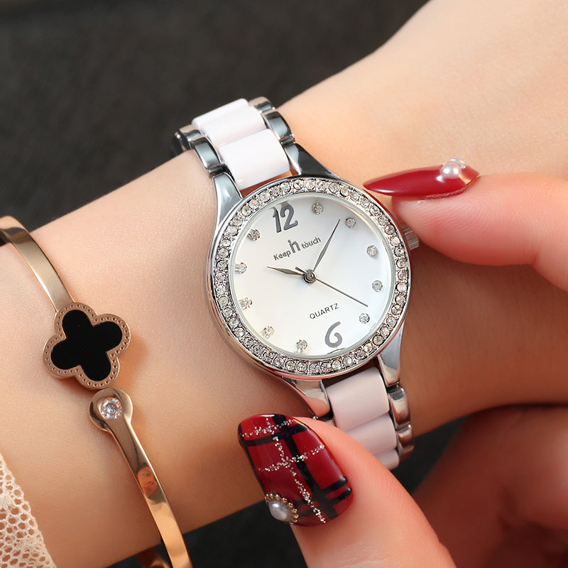 Relojes de mujer Relojes de pulsera de cuarzo de lujo para mujer