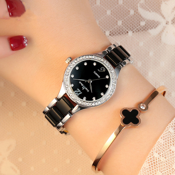 Relojes de mujer Relojes de pulsera de cuarzo de lujo para mujer