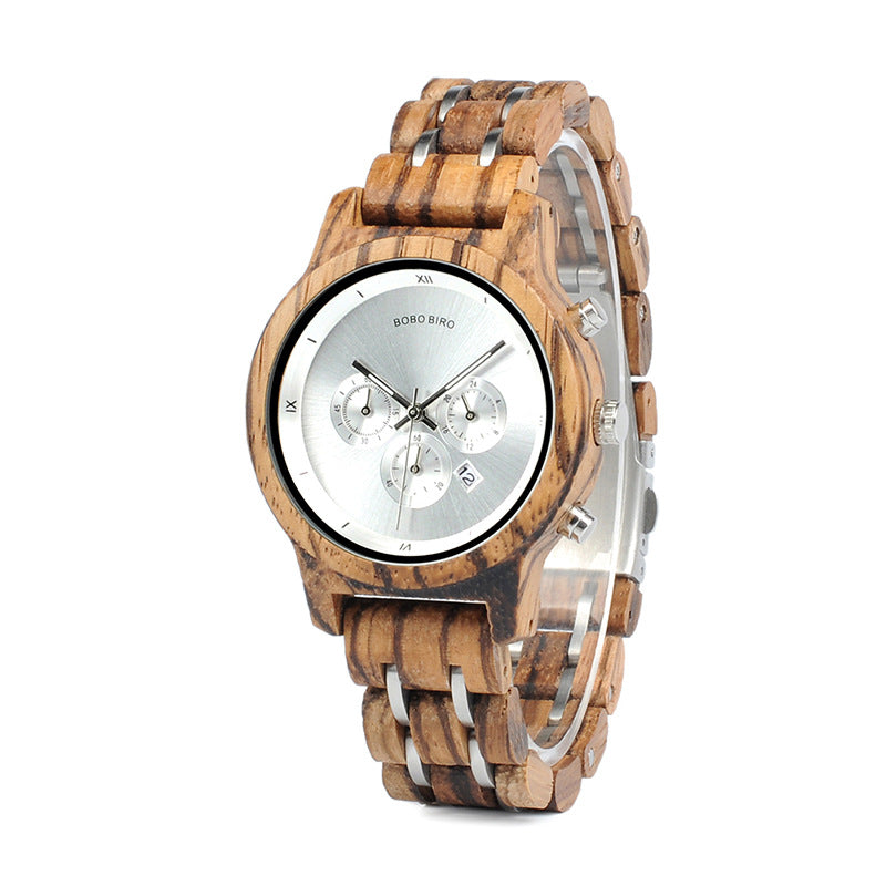 Montres en bois Montres en bois décontractées pour hommes