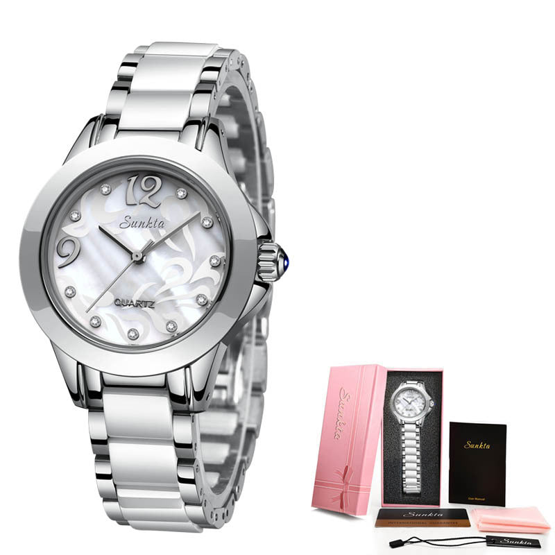 Montres pour dames en céramique Montres haut de gamme exquises