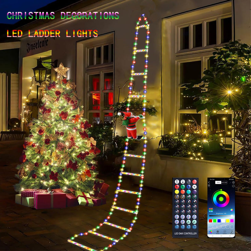 Chain Outdoor Christmas Decoration Stair Light