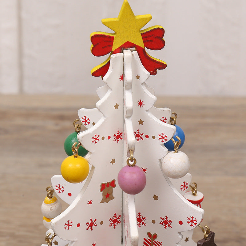 Christmas tree scene decoration