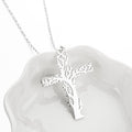 Tree Of Life Necklace Ladies Cross Clavicle Chain Jewelry