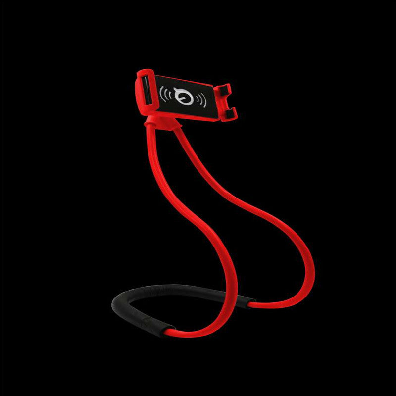 Compatible With Apple, New Support For Flexible Mobile Phone Hanging Neck Massagers Massagers Lazy  Neck Lace Xiaomi  Smartphone Stand For IPod