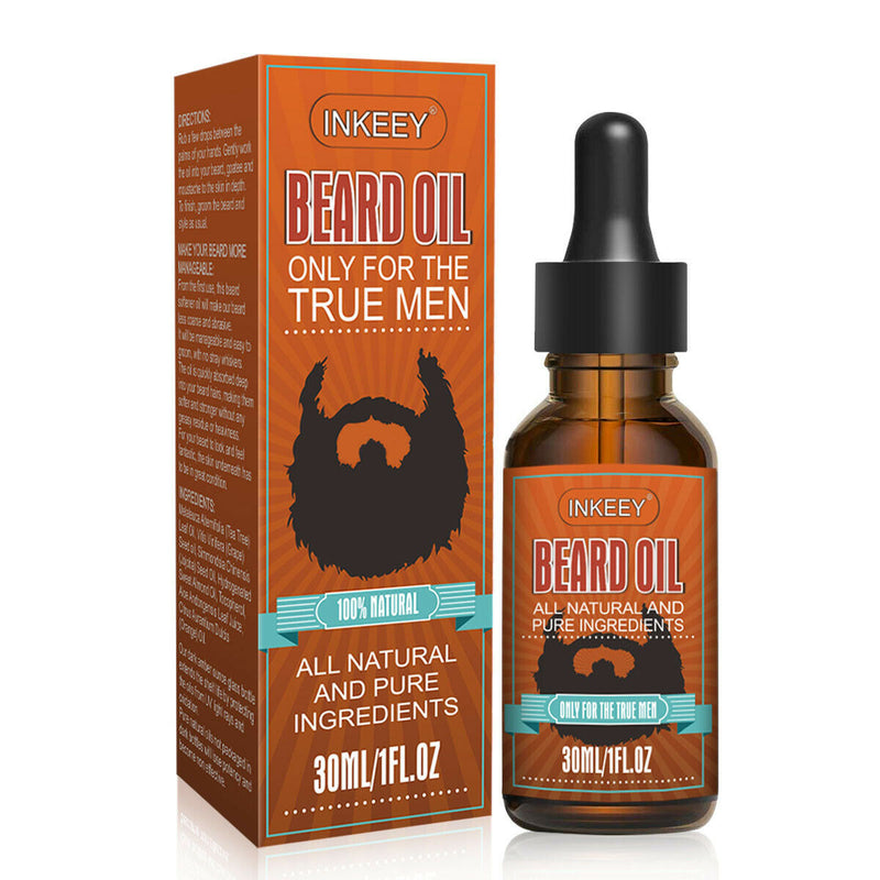 Beard Oil For MEN Hair Growth Oil Serum Moustache Toilettage Growing Moisturizer US