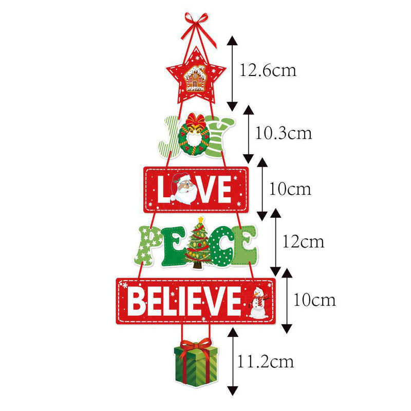 Christmas Decoration Door Width Hanging Decoration Party Decoration