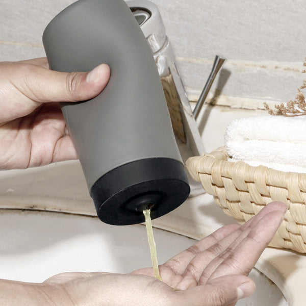 Dispensador de detergente exprimidor para lavabo de baño